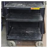 LARGE TELEVISION / AV CART TIRES FLAT