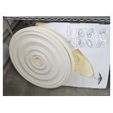 CEILING LIGHT FIXTURE MEDALLIONS