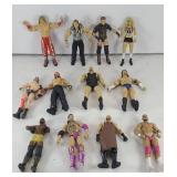 (12) WWE WRESTLER ACTION FIGURES