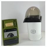 CORN POPPER & ICE CRUSHER