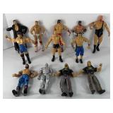 (12) WWE WRESTLER ACTION FIGURES