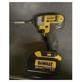 DEWALT DCF885 20V IMPACT DRIVER W/ BATTERY
