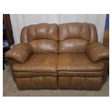 LEATHER LOVE SEAT