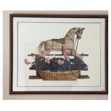 NANCY NOEL HORSE PRINT