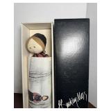 P BUCKLEY MOSS DOLL W/ SIGNED PRINT
