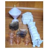 NAPKIN HOLDERS, SALT SELLS & MORE