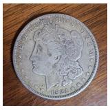 1921 MORGAN SILVER DOLLAR