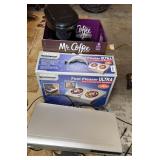 DVD PLAYER, FEET MASSAGER & COFFEE MAKER