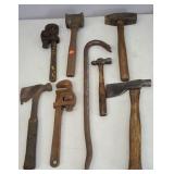 HAMMERS, CROWBAR & TOOLS
