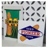EMBRO & PIONEER SEED CORN SIGNS