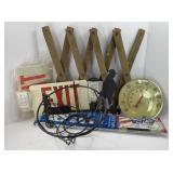 THERMOMETER, EXIT SIGNS, MORE