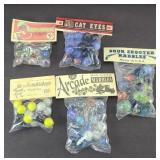 PACKAGES OF MARBLES & SHOOTERS