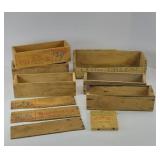 WOOD CHEESE BOXES