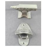 HARLEY DAVIDSON BOTTLE OPENER AND PAPERWEIGHT