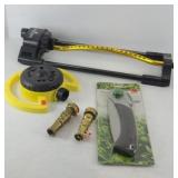 WATER SPRINKLERS AND BRUSH KNIFE
