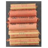 (300) WHEAT PENNIES, 1940s