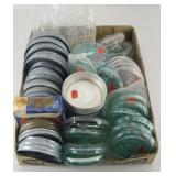 CANNING JAR KIDS,GLASS AND GLASS INSERTS