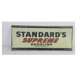 STANDARDS GASOLINE SIGN