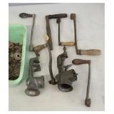 FOOD GRINDERS AND PARTS