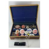 KEY COLLECTION, ADVERTISING, WOOD BOX
