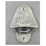 HARLEY DAVIDSON WALL MOUNT BOTTLE OPENER
