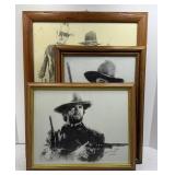 JOHN WAYNE & CLINT EASTWOOD ART
