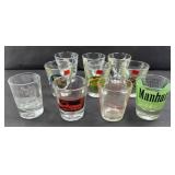 ADVERTISING SHOT GLASSES