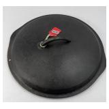 CAST IRON No 8 LID, UNMARKED