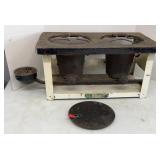 PORTABLE TWO BURNER STOVE