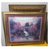 FRAMED STAINED GLASS WINDOW AND WALL ART