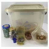 CRAFTING, GLASS GEMS, HOOPS, MORE