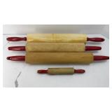 (3) ROLLING PINS & CHILD