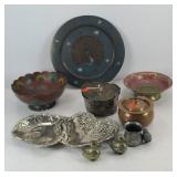 GORHAM SUGAR CUBE HOLDER & ASSTD METAL WARE