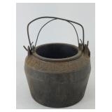 CAST IRON MELTING POT