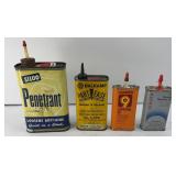 VINTAGE OIL CANS