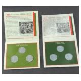 (2) WARTIME STEEL PENNY SETS