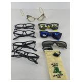 SELLSTROM SAFETY WELDING GLASSES, AND GLASS