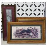 ASSTD WALL ART, (1) LIMITED EDITION W/ CERTIFICATE