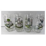 (4) HOLLY HOBBIE GLASSES FROM COCA COLA