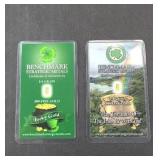 (2) 1/4 GRAIN .999 FINE GOLD