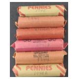 (300) WHEAT PENNIES, 1940s