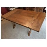 TEMPLE STUART PIONEER TREASURY TABLE W/ 2 LEAVES