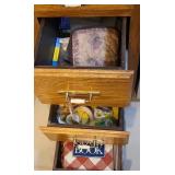 COOK BOOKS, & JUNK DRAWER