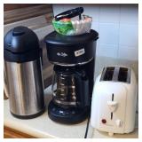 COFFEE MAKER, TOASTER, HOT POT