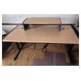 DESK W/ RISER