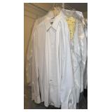 MENS DRESS SHIRTS 15 1/2 TO 16 1/2, PANTS