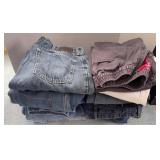 (10) PAIR OF VINTAGE JEANS