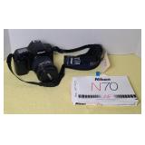 NIKON N70 35MM CAMERA W/ ZOOM LENS 28-105MM