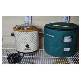 (2) CROCK POTS & TRAVEL COZY