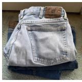 (3) VINTAGE WRANGLER JEANS,